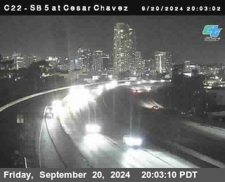 SB 5 at Cesar E Chaves Prkwy