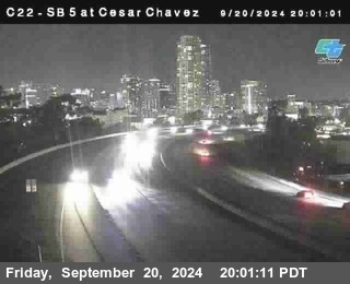 SB 5 at Cesar E Chaves Prkwy