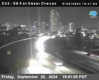 SB 5 at Cesar E Chaves Prkwy