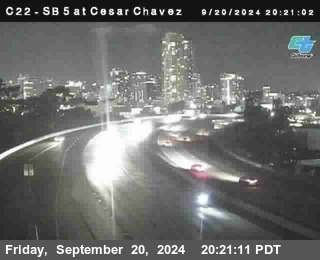 SB 5 at Cesar E Chaves Prkwy