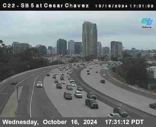 SB 5 at Cesar E Chaves Prkwy