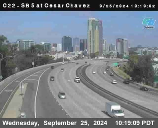 SB 5 at Cesar E Chaves Prkwy