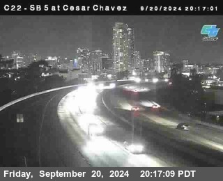 SB 5 at Cesar E Chaves Prkwy