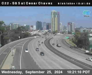 SB 5 at Cesar E Chaves Prkwy