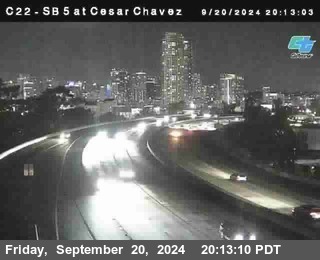 SB 5 at Cesar E Chaves Prkwy