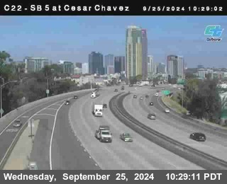 SB 5 at Cesar E Chaves Prkwy