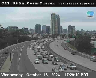 SB 5 at Cesar E Chaves Prkwy