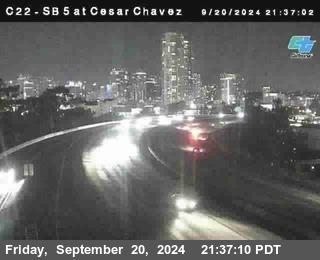 SB 5 at Cesar E Chaves Prkwy