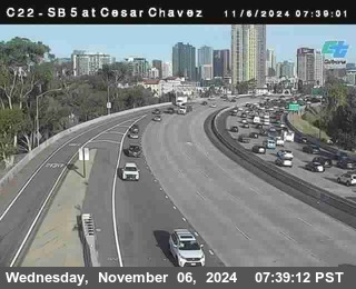 SB 5 at Cesar E Chaves Prkwy