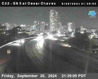 SB 5 at Cesar E Chaves Prkwy