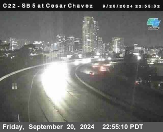 SB 5 at Cesar E Chaves Prkwy