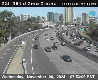 SB 5 at Cesar E Chaves Prkwy