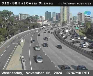 SB 5 at Cesar E Chaves Prkwy