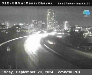 SB 5 at Cesar E Chaves Prkwy