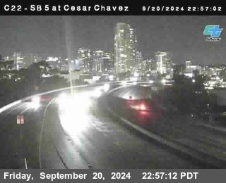 SB 5 at Cesar E Chaves Prkwy