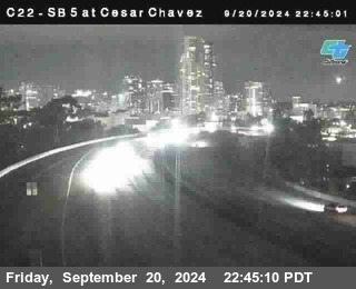 SB 5 at Cesar E Chaves Prkwy