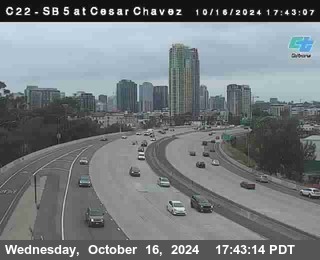 SB 5 at Cesar E Chaves Prkwy