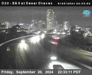 SB 5 at Cesar E Chaves Prkwy