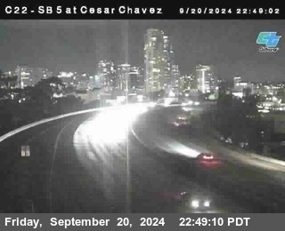 SB 5 at Cesar E Chaves Prkwy