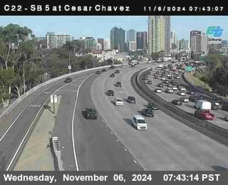 SB 5 at Cesar E Chaves Prkwy