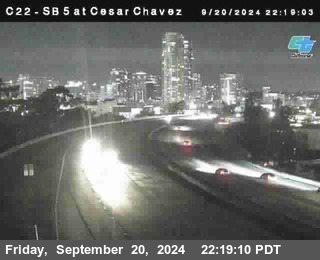 SB 5 at Cesar E Chaves Prkwy