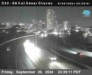 SB 5 at Cesar E Chaves Prkwy