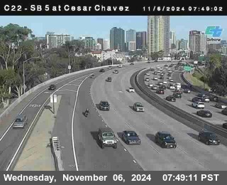 SB 5 at Cesar E Chaves Prkwy