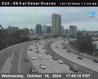 SB 5 at Cesar E Chaves Prkwy