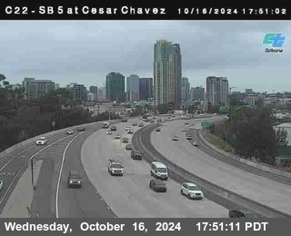 SB 5 at Cesar E Chaves Prkwy