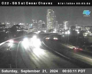 SB 5 at Cesar E Chaves Prkwy