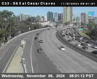 SB 5 at Cesar E Chaves Prkwy