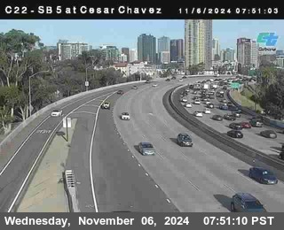 SB 5 at Cesar E Chaves Prkwy