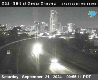 SB 5 at Cesar E Chaves Prkwy