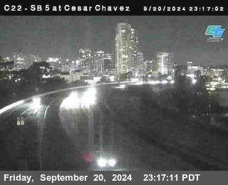 SB 5 at Cesar E Chaves Prkwy