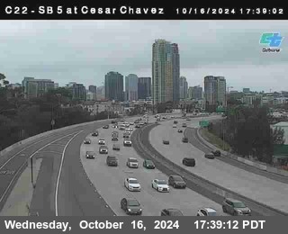 SB 5 at Cesar E Chaves Prkwy