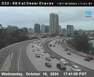 SB 5 at Cesar E Chaves Prkwy