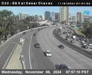 SB 5 at Cesar E Chaves Prkwy