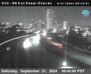 SB 5 at Cesar E Chaves Prkwy