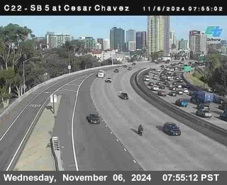 SB 5 at Cesar E Chaves Prkwy