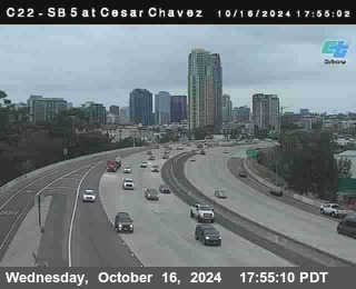 SB 5 at Cesar E Chaves Prkwy