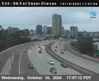 SB 5 at Cesar E Chaves Prkwy