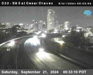 SB 5 at Cesar E Chaves Prkwy