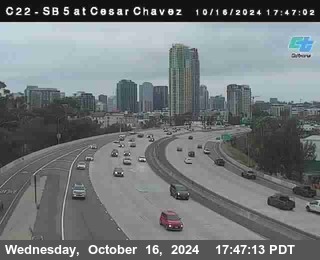 SB 5 at Cesar E Chaves Prkwy