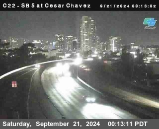 SB 5 at Cesar E Chaves Prkwy