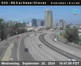 SB 5 at Cesar E Chaves Prkwy