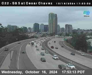 SB 5 at Cesar E Chaves Prkwy