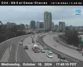 SB 5 at Cesar E Chaves Prkwy