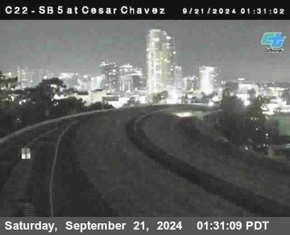 SB 5 at Cesar E Chaves Prkwy