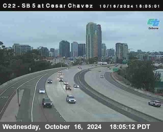 SB 5 at Cesar E Chaves Prkwy