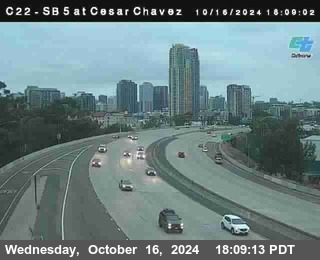 SB 5 at Cesar E Chaves Prkwy